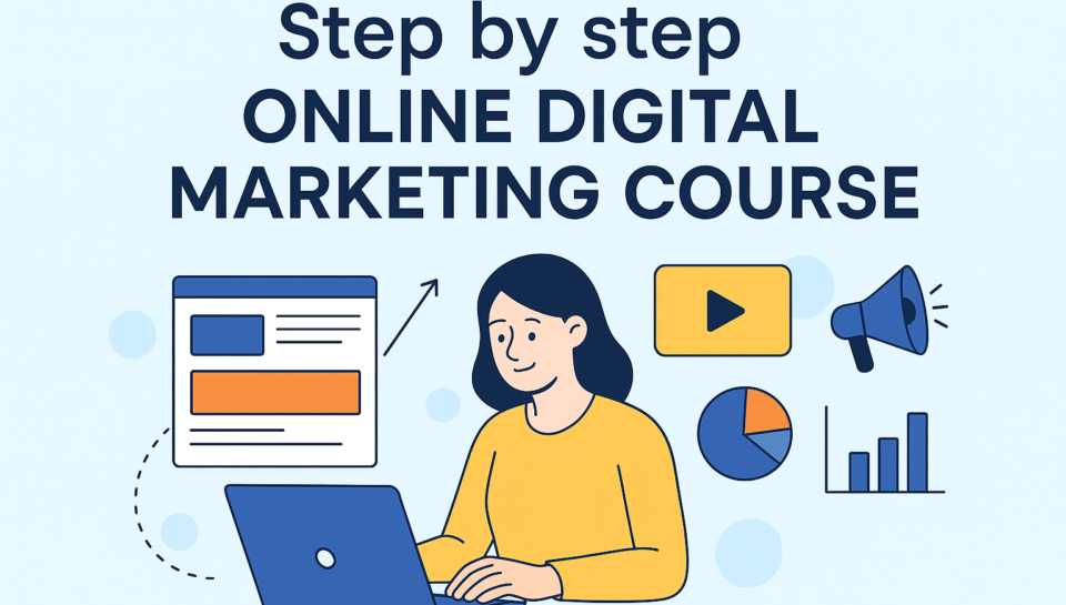 Step by Step Online Digital Marketing Course